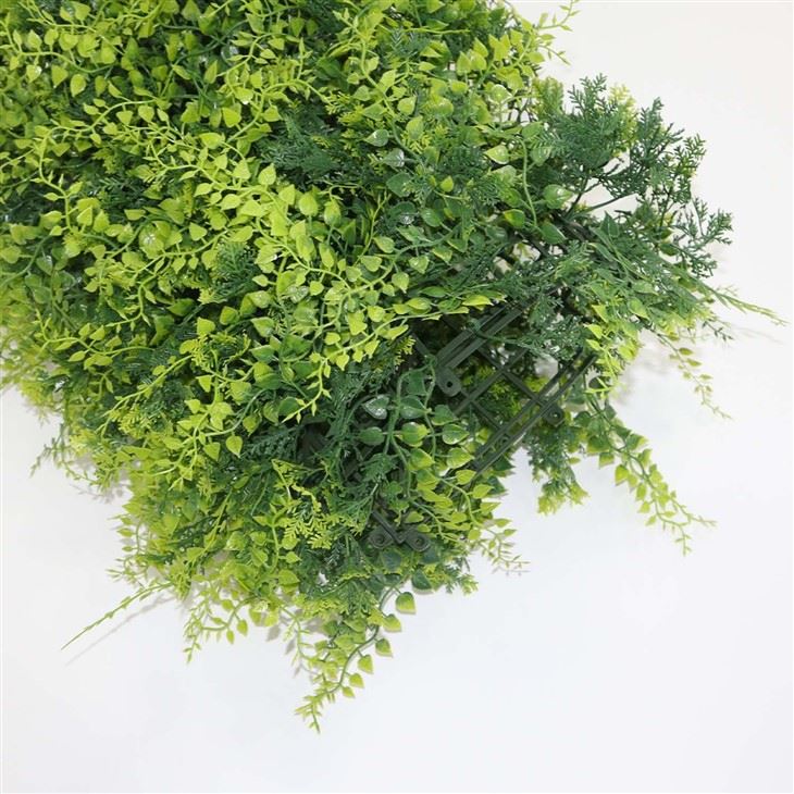 Faux Grass Wall Bedroom