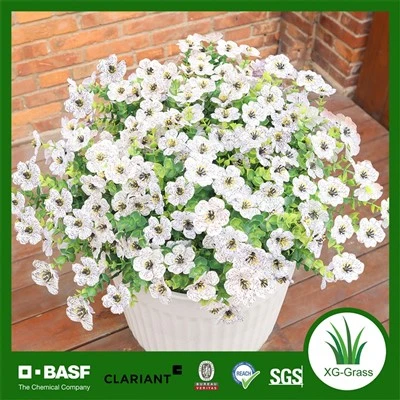 Faux blomster for utendørs plantekasser